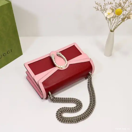 First bag ru GUCCI bag small Dionysus shoulder 0706